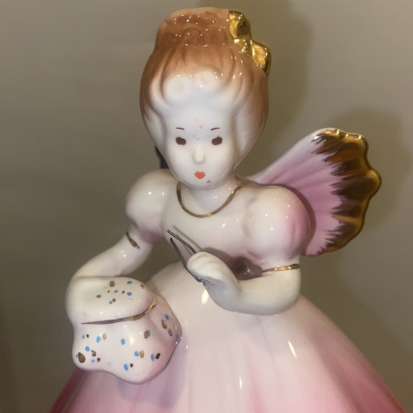 Josef Originals Birthday GIRL Angel 11 Year Old FIGURINE DOLL PORCELAIN